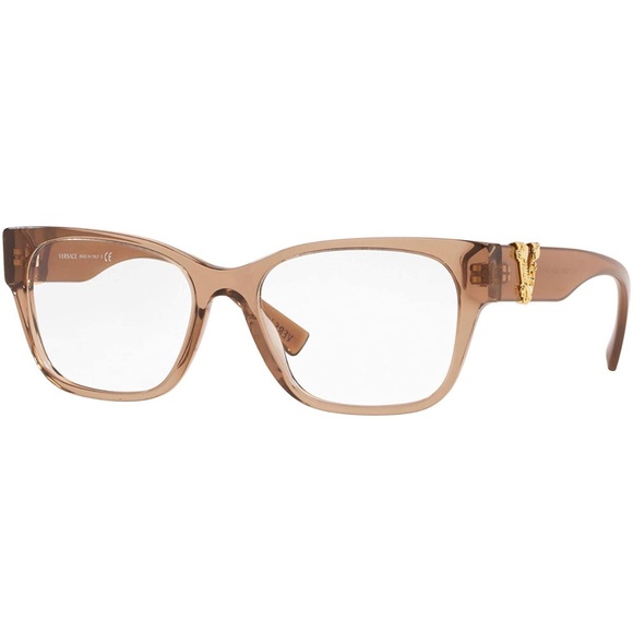 COPY - Versace VE3283 Women's Eyeglasses Transparent Brown 54 - Picture 2 of 6